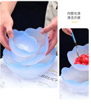 Axyaa Glass Bowl Set for Soups, Desserts, Salads, and Fruits