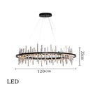 Axyaa Stainless Steel Pendant Chandelier for Home Decor & Indoor Lighting