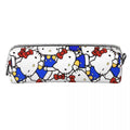 Axyaa Hello Kitty Pencil Case - Large Storage for School Supplies & Cosmetics