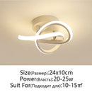Axyaa Modern LED Ceiling Lamp Minimalist Style for Indoor Lighting