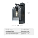 Modern Double Glass Wall Lamp by Axyaa - Nordic Design for Home, Restaurant, Bedroom, Staircase