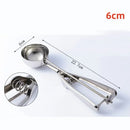 Axyaa Stainless Steel Ice Cream Spoon with Spring Handle and Watermelon Ball Spoon