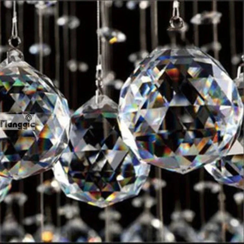 Axyaa Modern Double Spiral K9 Crystal Chandelier for Hotels and Villas