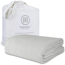 Axyaa King Size Luxury Cotton Herringbone Blanket