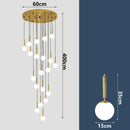 Axyaa Nordic Pendant Light Chandelier for Dining Room & Living Room