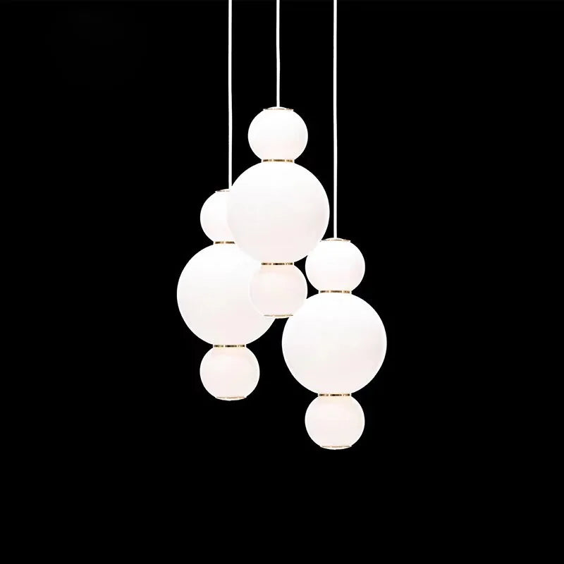 Nordic Spiral Ball Pendant Lamp by Axyaa: Modern LED Lighting for Home Decor