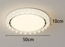 Axyaa Bedroom and Living Room Hidden Fan Light Ceiling Lamp - Modern Control Lighting