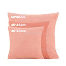Axyaa Plush Cushion Cover for Home Decor - 40x40cm & 60x60cm Sizes