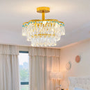 Axyaa Crystal Light Chandelier for Living Room, Bedroom, and Dining Room