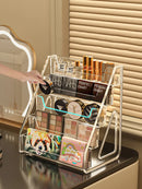 Axyaa Clear Makeup & Jewelry Organizer for Cosmetics, Palette, Lipstick & Perfume