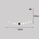 Axyaa Nordic Home Decor Stair Chandelier Pendant Lights Ceiling Light Indoor Lighting