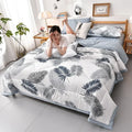 Axyaa Feather Cotton Quilt: Lightweight & Cool for Summer