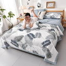 Axyaa Feather Cotton Quilt: Lightweight & Cool for Summer