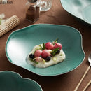 Axyaa Retro Ceramic Dinner Plate Set