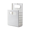 Axyaa Foldable Plastic Laundry Basket Bathroom Organizer Storage Stand