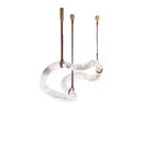 Axyaa Marble Chandelier: Spanish Marble Pendant Lights for Kitchen, Living Room, Loft