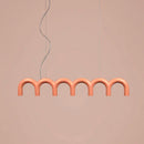 Axyaa LED U-Shaped Ceiling Chandelier for Modern Decor Lighting