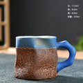 Axyaa Ceramic Coffee Cups Retro Coarse Pottery Creative Mugs Office Gifts Decoration