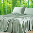 Axyaa 100% Organic Bamboo Silky Bed Sheet Set - Luxuriously Soft Hotel Bedding