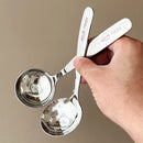 Axyaa Long Handle Stainless Steel Soup Spoon, Thickened & Dishwasher Safe