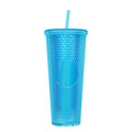 Axyaa Double Layered Straw Cup: Diamond Radiant Water, Coffee, Drinks, Mugs