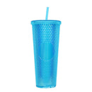 Axyaa Double Layered Straw Cup: Diamond Radiant Water, Coffee, Drinks, Mugs