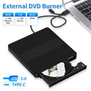Axyaa USB 3.0 Type C DVD RW Writer for Laptop, Portable External CD Player