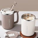 Axyaa Stainless Steel Double-layer Insulated Coffee Mug 450ML