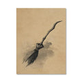 Axyaa Autumn Witch Jack-O-Lantern Canvas Prints for Modern Halloween Home Decor