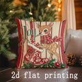Joy Pattern Decorative Pillow Cover for Sofa, Bedroom, Car by Axyaa