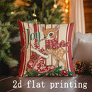 Joy Pattern Decorative Pillow Cover for Sofa, Bedroom, Car by Axyaa