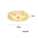Axyaa Marble Series LED Ceiling Chandelier for Living Room & Bedroom