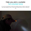 Axya LED Clip-on Hat Light for Hands-Free Brightness