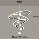 Axyaa Nordic Dining Room Pendant Light Chandelier for Living Room