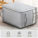 Axyaa Quilt Storage Bag: Dustproof Organizer for Under Bed Clothes Storage