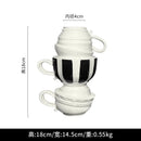Axyaa Cartoon Folding Cup Vase Ceramic Handicraft Flowerpot Home Decoration