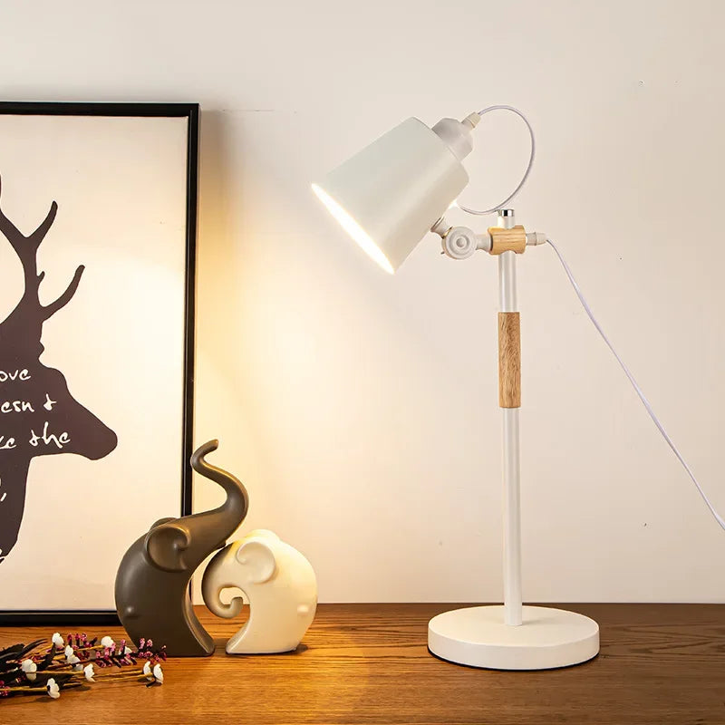 Nordic Creative Table Lamp for Children's Bedroom Study, Axyaa Brand