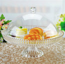Axya Clear Acrylic Snack Plate Tray for Household Candy and Fruits
