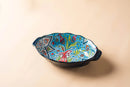 Axyaa 9" Ceramic Egg Baking Pan & Pasta Plate Set