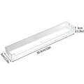 Clear Acrylic Makeup Organizer Rack by Axyaa - Cosmetic Storage Stand for Eyeshadow, Lipstick, Powder