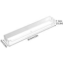 Clear Acrylic Makeup Organizer Rack by Axyaa - Cosmetic Storage Stand for Eyeshadow, Lipstick, Powder