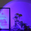 Axyaa LED Sunset Lamp for Atmosphere Nightlight in Living Room and Bedroom