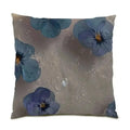 Axyaa Daisy Print Pillowcase: Square Flower Cushion Cover for Home Decor