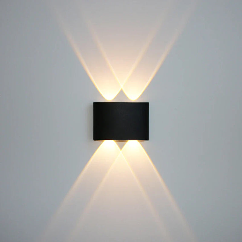 Axyaa Waterproof Outdoor LED Wall Lamp - Aluminum Up Down Wall Light