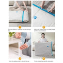 Axyaa Vacuum Storage Bags - Space Saving Clothes Organizer for Wardrobe