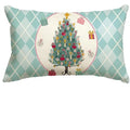 Axyaa Nutcracker Blue Winter Pillowcase, 30X50cm Linen Cushion Cover