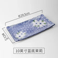 Axyaa Ceramic Tableware: High Temp Underglaze Hand-painted, New Chinese Creative Design