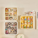 Axyaa Transparent Mystery Box Storage Rack for Action Figures and Toys.