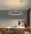 Axyaa LED Ring Chandelier for Dining and Living Room Lighting