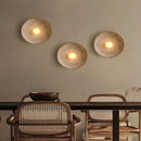Axyaa Retro Round Wall Light - 7W Vintage Creative Indoor Resin Lamp